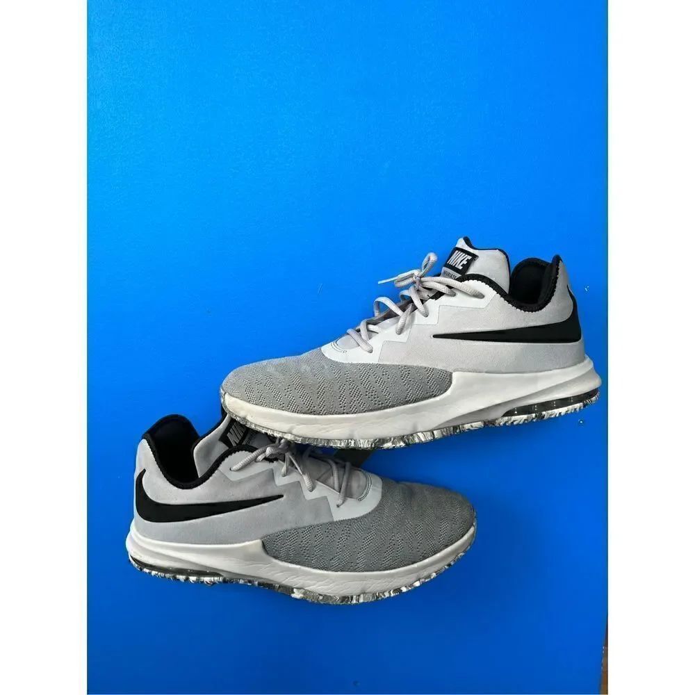 Nike Mens Air Max Infuriate III AJ5898-004 Gray Basketball Shoes Sneakers Sz 14